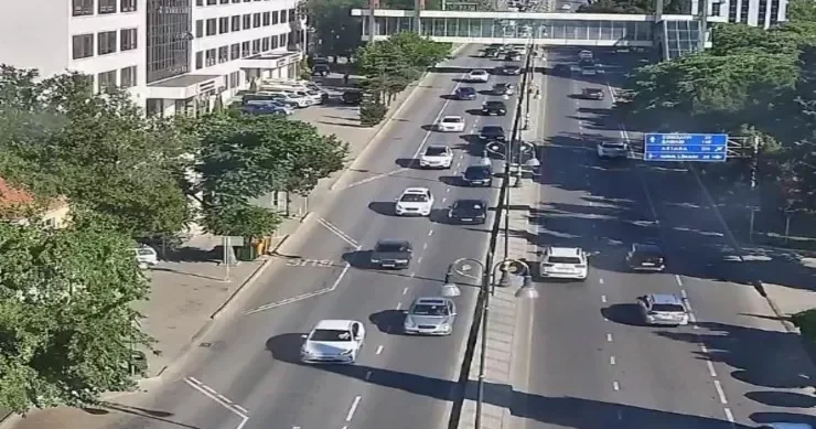 Bakıda bu yollarda sıxlıq var SİYAHI
