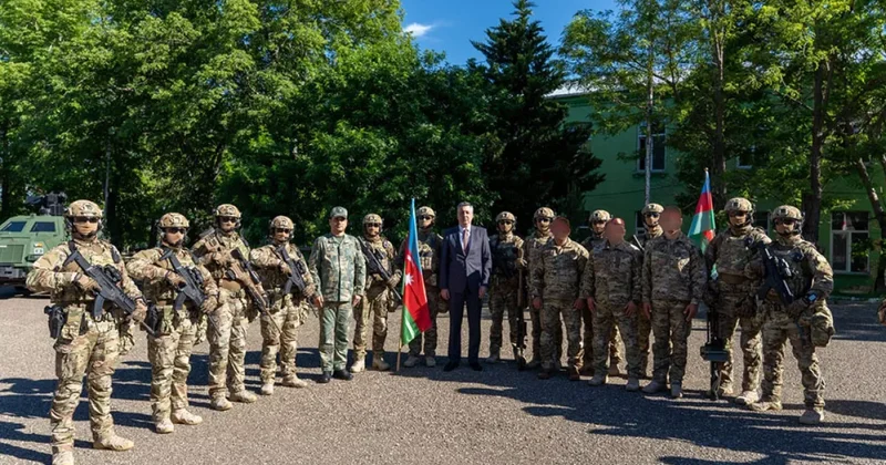 Азербайджанский спецназ участвует в учениях Кавказский орёл 2026