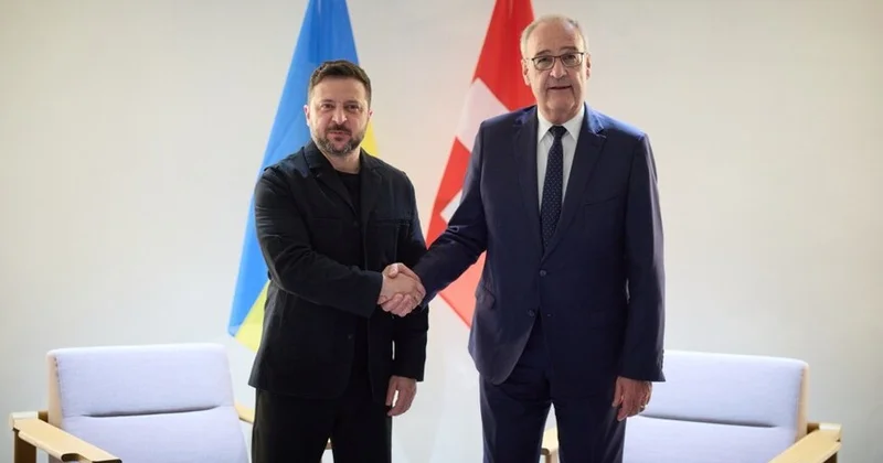 Ukrayna və İsveçrə prezidentlərinin görüşü