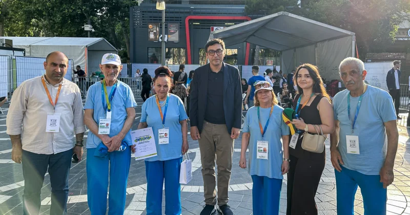 Ahıllar evinin sakinləri beynəlxalq festivalda ikinci yerə çıxıblar