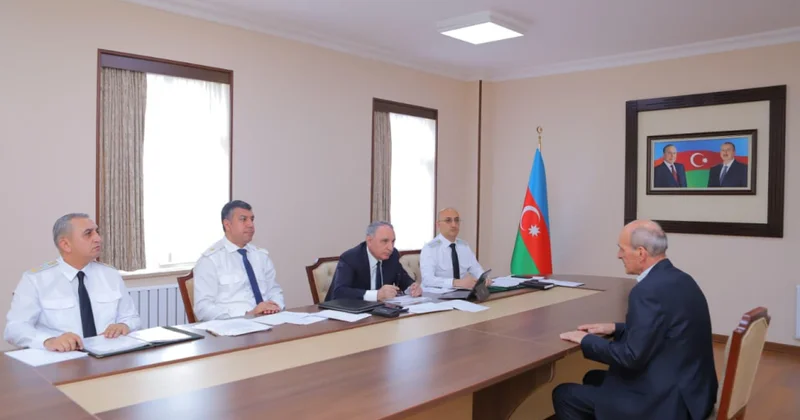 Baş prokuror Naxçıvan Muxtar Respublikasında vətəndaşları qəbul edib