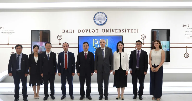 Çinin Anhui Universitetinin nümayəndə heyəti BDU da olub