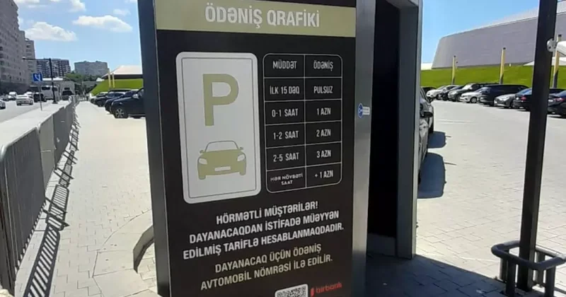 В Баку создана новая общедоступная парковка ФОТО / ВИДЕО