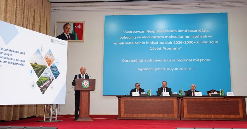 İlham Bayramov: Qarabağ iqtisadi rayonu üzrə planlaşdırılan suvarma suyunun 62,7 faizi dənli və yem bitkilərinə yönəldiləcək