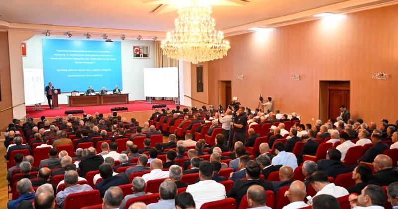 Ağcabədidə aqrar sahənin 2026 2030 cu illər üzrə inkişaf prioritetləri müzakirə olunub YENİLƏNİB VİDEO