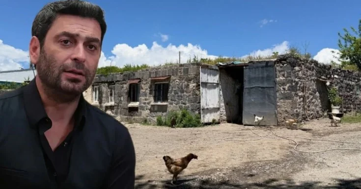 Ozan Akbabanın doğulduğu ev Foto
