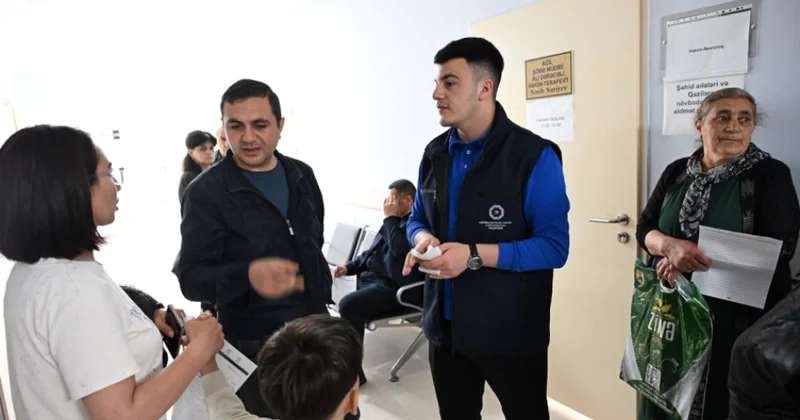 Daşkəsəndə “Həmkardan həmkara qayğı ilə” sosial layihəsi çərçivəsində 300 dən çox sakin müayinədən keçib