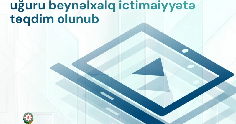 Azərbaycanın Açıq bankçılıq uğuru beynəlxalq ictimaiyyətə təqdim olunub