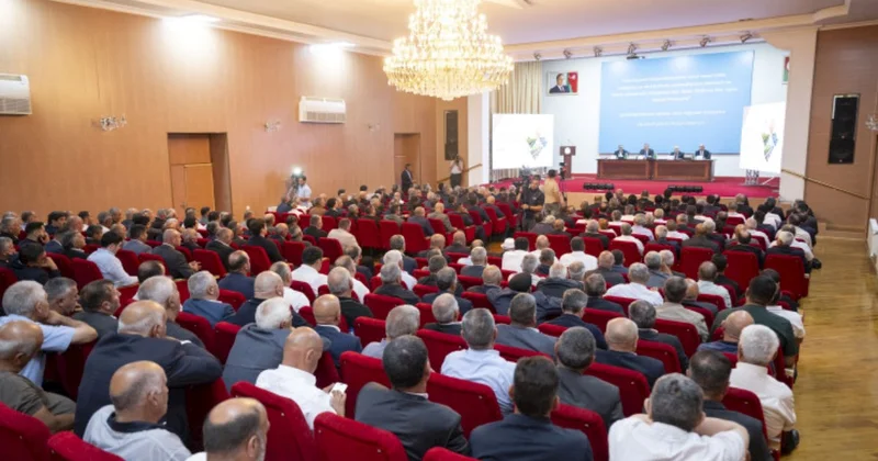 Ağcabədidə aqrar sahədə yeni Dövlət Proqramının müzakirəsi ilə bağlı regional müşavirə keçirilib FOTOLAR