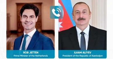 İlham Əliyev Niderlandın Baş naziri ilə telefon danışığı aparıb İqtisadi əməkdaşlığın genişləndirilməsi barədə razılığa gəldik
