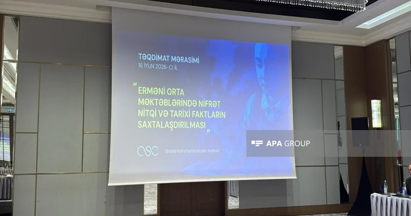 “Erməni orta məktəblərində nifrət nitqi və tarixi faktların saxtalaşdırılması” adlı kitabın təqdimatı olub