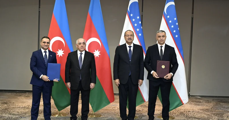 Daşkənddə Azərbaycan və Özbəkistanın Baş nazirlərinin iştirakı ilə ikitərəfli sənədlər imzalanıb