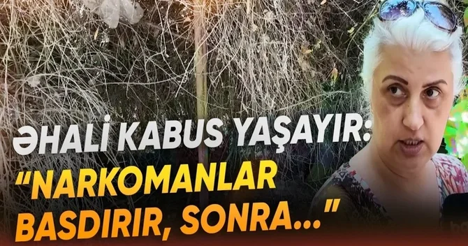 Gecə evdən çıxmağa qorxurlar: Qaraçuxurda əhali vahimə içindədir
