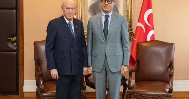 TÜRKPA Baş katibi Milliyyətçi Hərəkat Partiyasının sədri Dövlət Baxçalı ilə görüşüb