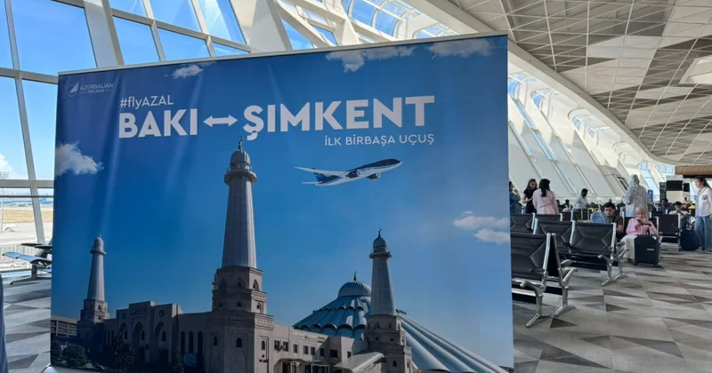 AZAL Bakı Şımkent marşrutu üzrə ilk müntəzəm reysini həyata keçirib
