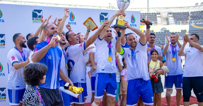 Çimərlik futbolu üzrə ölkə çempionu müəyyənləşib FOTO