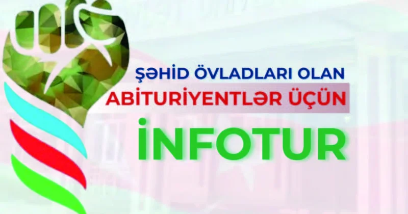 Şəhid övladları infoturda