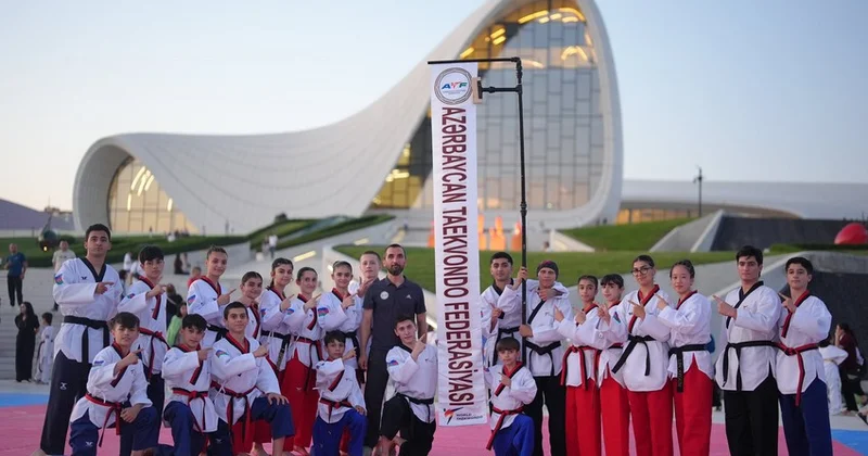 Bakıda taekvondo millisinin üzvlərinin nümunəvi çıxışları baş tutub
