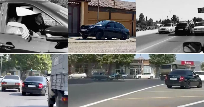 Bərdədə “Lada” ilə “hoqqa” verən sürücü dəfələrlə təhlükə yaratdı VİDEO