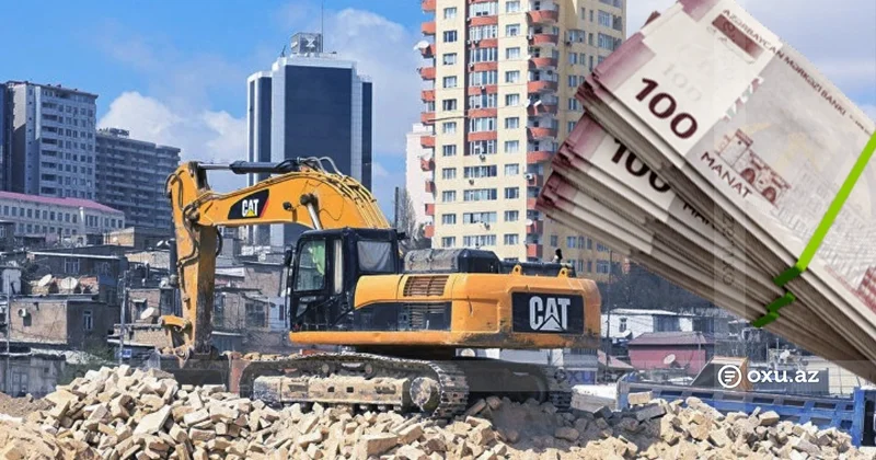 Bakıda illərdir gözlənilən BÖYÜK SÖKÜNTÜ başlanır Əhaliyə veriləcək MƏBLƏĞ də bəllidir