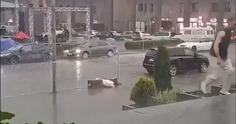 Сильный ветер в Спитаке сорвал проведение Дня общины ВИДЕО