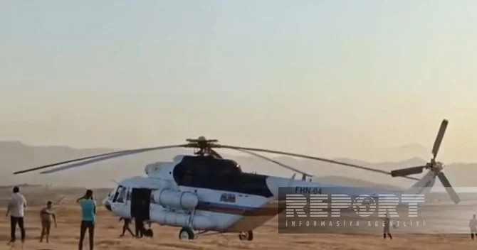 Cəlilabadda helikopterlər müşahidə uçuşu aparacaq