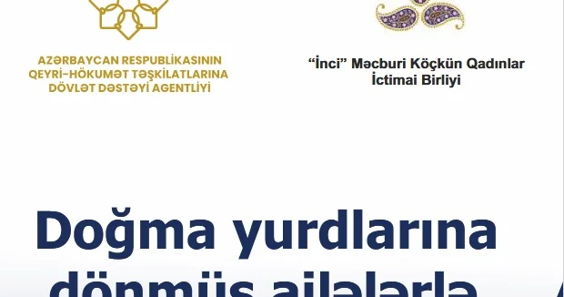 Doğma yurdlarına dönmüş uşaqlara və ailələrə sosial psixoloji dəstək göstərilir