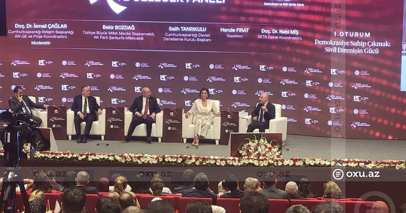Demokratiyaya sahib çıxmaq: Dinc müqavimətin gücü adlı panel müzakirə keçirilib