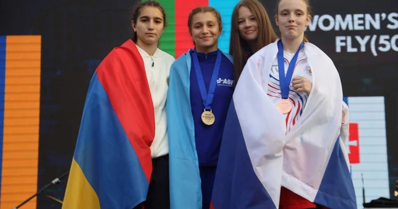 Азербайджанская спортсменка стала чемпионкой Европы, одолев представителя Армении