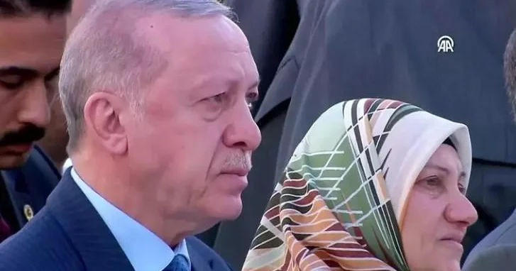 Ankaradakı mərasimdə duyğusal anlar Ərdoğan göz yaşlarını saxlaya bilmədi + VİDEO
