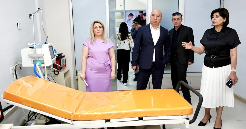 “Mentor Klinika” layihəsi çərçivəsində tibb müəssisələrinə baxış davam etdirilir