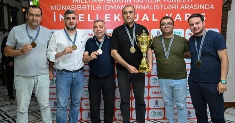 PFL və AFFA idman jurnalistləri arasında intellektual yarış keçirdi