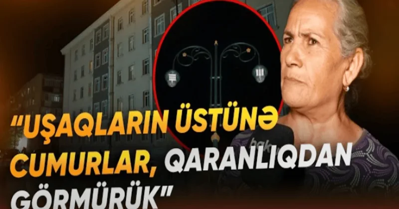 “Göz gözü görmür“ Naxçıvanda işıqlandırma problemi bir aydır həll olunmur VİDEO