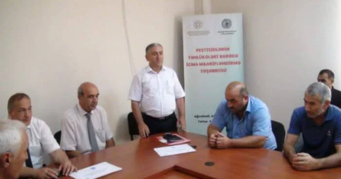 Yevlax DAİM də Pestisidlərin təhlükələri barədə icma maarifləndirmə təşəbbüsü layihəsi çərçivəsində yekun seminar keçirilib