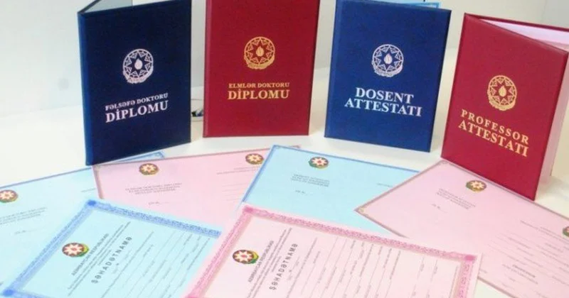 Azərbaycanda 39 nəfərə elmi dərəcə verilməsindən imtina edildi