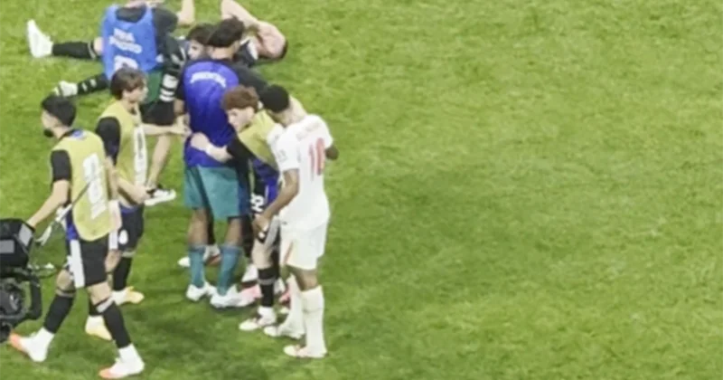 Final fitindən sonra agentinalı futbolçuya şillə vurdu Video