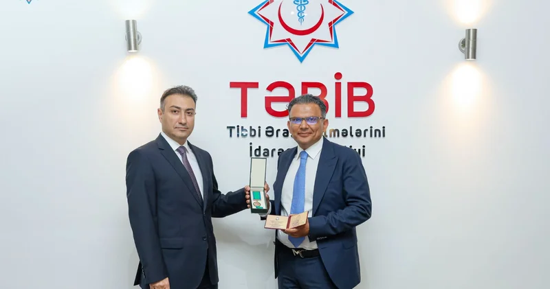 Azərbaycan Respublikasının Prezidenti cənab İlham Əliyevin Sərəncamı ilə Dr.Mircəlal Kazımi “Tərəqqi” medalı ilə təltif olunub