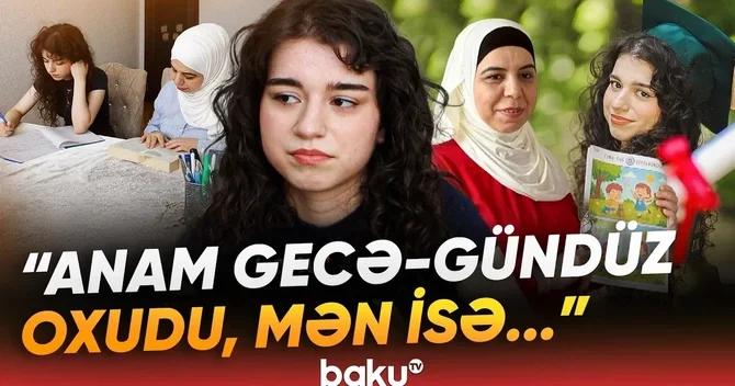 Ana və qızı eyni anda məzun oldular: Ailə qurmuşdum deyə təhsilim yarımçıq qalmışdı