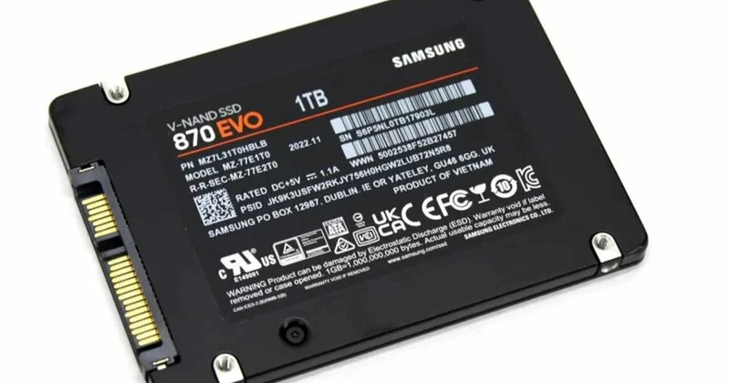 Эксперты выявили опасную подделку SSD Samsung 870 EVO
