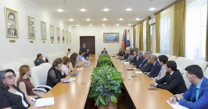 ATU nun Rektoryanı Şurasının növbəti iclası keçirildi Fotolar