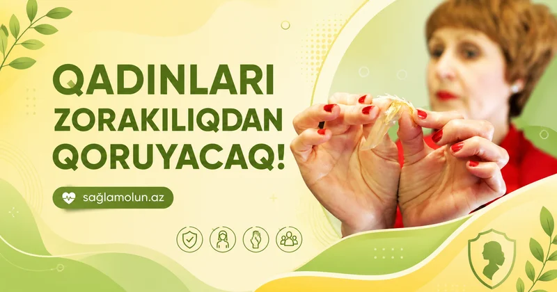 TƏCAVÜZƏ QARŞI QADINLARI QORUYAN PREZERVATİV HAZIRLANIB