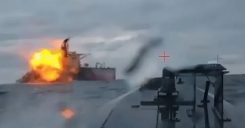 СБУ заявила об атаке на два танкера российского теневого флота в Черном море