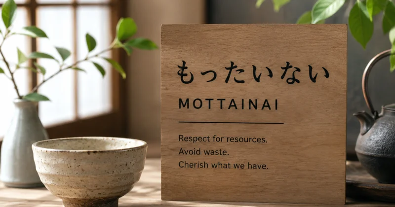 Mottainai: İstehlakdan əvvəl başlayan ekologiya