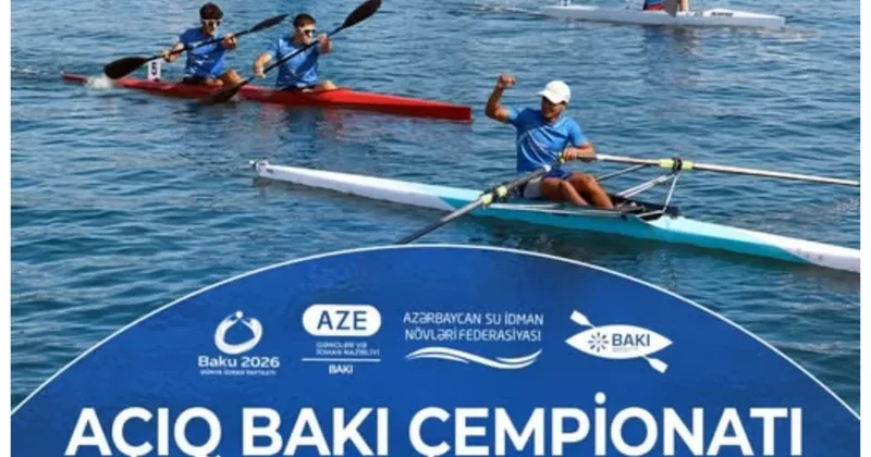 В Баку пройдет открытый чемпионат по гребле и каноэ