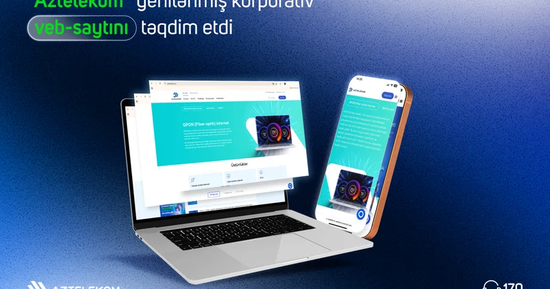 “Aztelekom” yenilənmiş korporativ veb saytını təqdim etdi