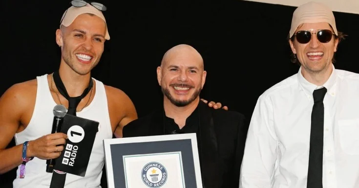 Pitbullun konsertində maraqlı Ginnes rekordu Foto