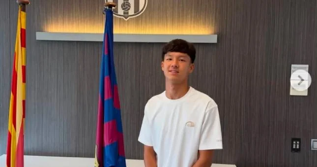 15 yaşlı qazaxıstanlı futbolçu “Barselona”da