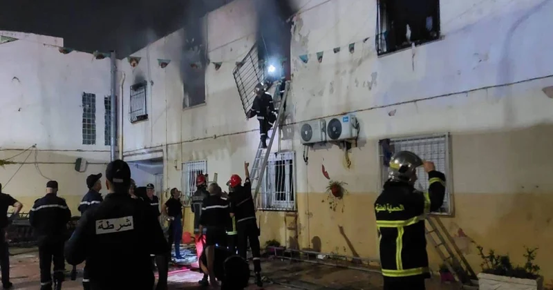 Əlcəzairdə internatda yanğın baş verib, 11 nəfər ölüb