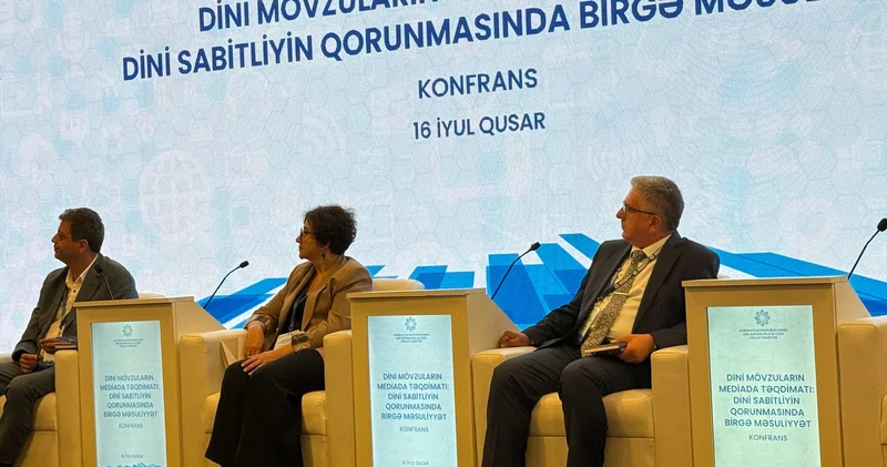 Dini mövzulara yanaşmada medianın rolu müzakirə olunub