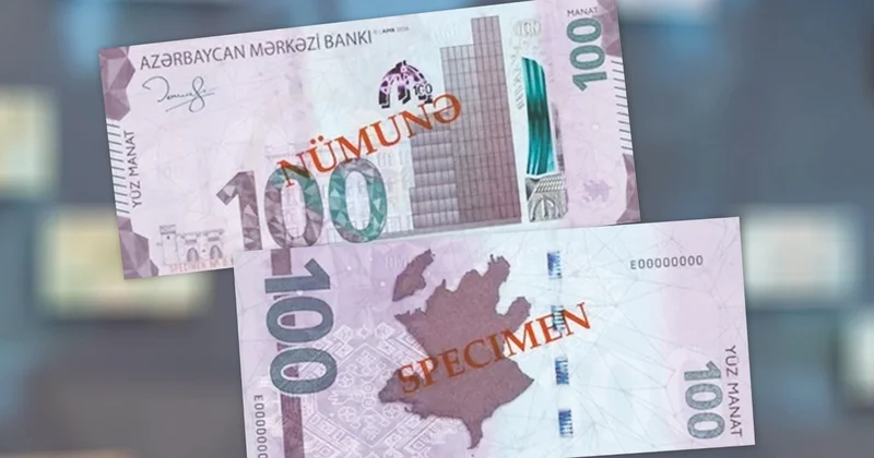 Yenilənmiş milli 100 manatlıq